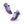 Cargar imagen en el visor de la galería, Original Genderqueer Pride Colors Purple Athletic Shoes - Men Sizes
