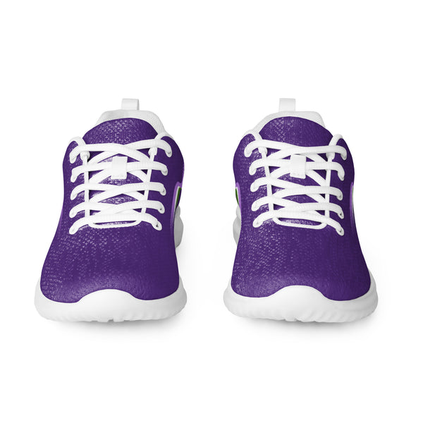 Original Genderqueer Pride Colors Purple Athletic Shoes - Men Sizes