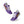 Carregar imagem no visualizador da galeria, Original Intersex Pride Colors Purple Athletic Shoes - Men Sizes
