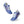 Cargar imagen en el visor de la galería, Original Pansexual Pride Colors Blue Athletic Shoes - Men Sizes
