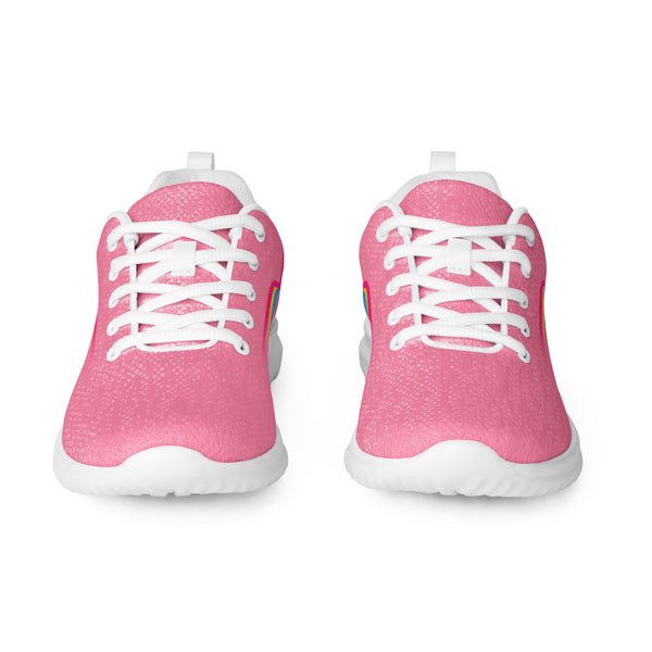Original Pansexual Pride Colors Pink Athletic Shoes - Men Sizes