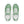 Carica l&#39;immagine nel Visualizzatore galleria, Aromantic Pride Colors Original Green Athletic Shoes
