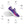 Carica l&#39;immagine nel Visualizzatore galleria, Bisexual Pride Colors Original Purple Athletic Shoes
