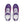 Load image into Gallery viewer, Bisexual Pride Colors Original Purple Athletic Shoes
