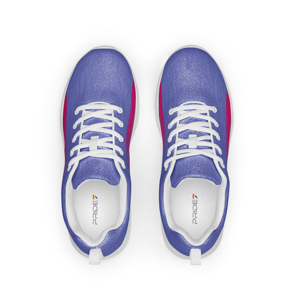 Bisexual Pride Colors Original Blue Athletic Shoes