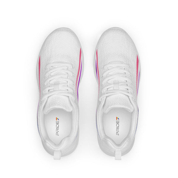 Genderfluid Pride Colors Original White Athletic Shoes