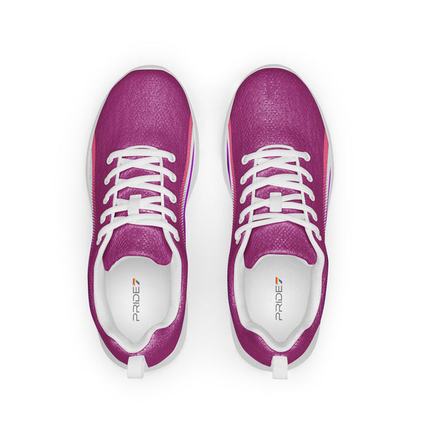 Genderfluid Pride Colors Original Violet Athletic Shoes