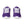 Load image into Gallery viewer, Genderfluid Pride Colors Original Purple Athletic Shoes
