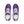 Cargar imagen en el visor de la galería, Genderqueer Pride Colors Original Purple Athletic Shoes
