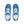 Cargar imagen en el visor de la galería, Intersex Pride Colors Original Blue Athletic Shoes
