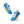 Load image into Gallery viewer, Intersex Pride Colors Original Blue Athletic Shoes
