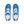 Laden Sie das Bild in den Galerie-Viewer, Non-Binary Pride Colors Original Blue Athletic Shoes
