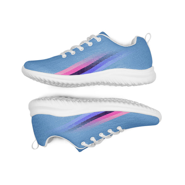 Omnisexual Pride Colors Original Blue Athletic Shoes