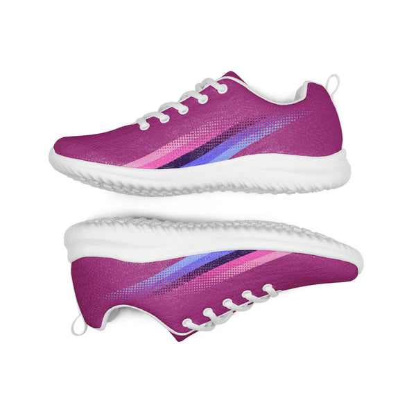 Omnisexual Pride Colors Original Violet Athletic Shoes