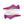 Cargar imagen en el visor de la galería, Pansexual Pride Colors Original Purple Athletic Shoes
