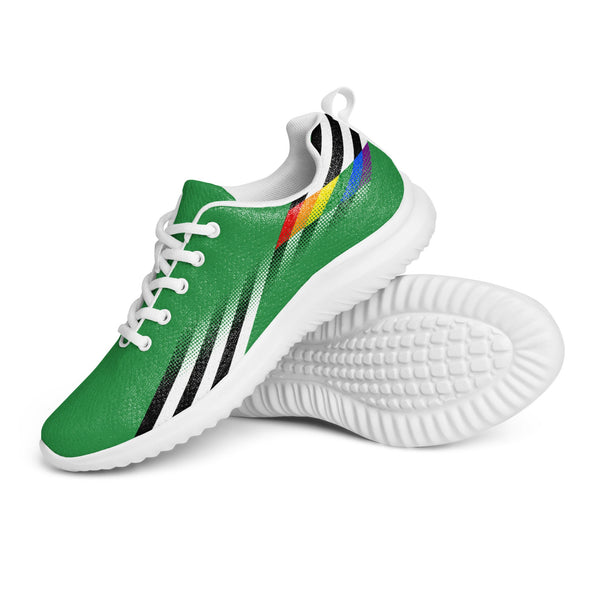 Modern Ally Pride Green Athletic Shoes