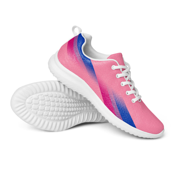 Modern Bisexual Pride Pink Athletic Shoes