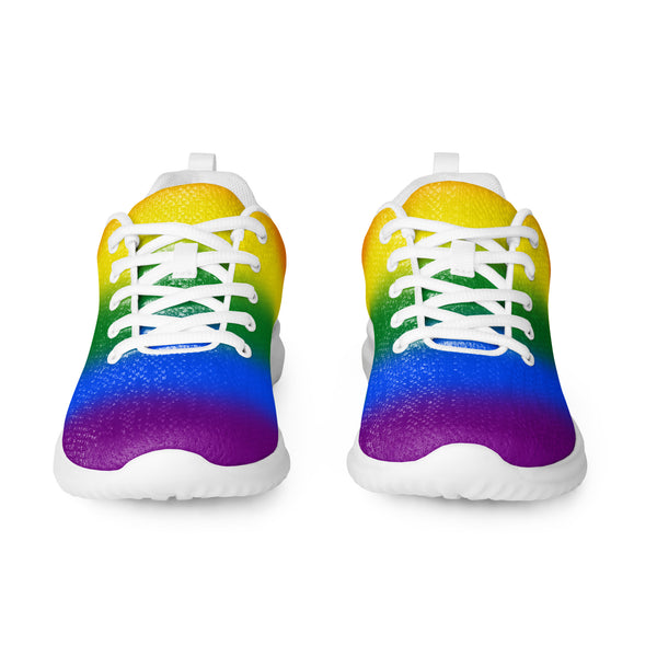 Gay Pride Colors Athletic Shoes