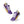 Load image into Gallery viewer, Modern Intersex Pride Purple Athletic Shoes
