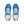 Cargar imagen en el visor de la galería, Modern Non-Binary Pride Blue Athletic Shoes
