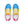 Cargar imagen en el visor de la galería, Pansexual Pride Colors Athletic Shoes
