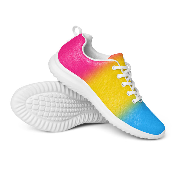 Pansexual Pride Colors Athletic Shoes