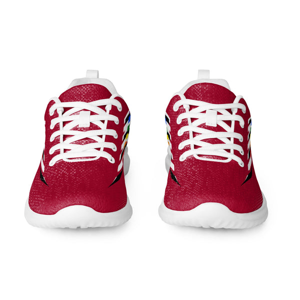 Ally Pride Modern Red Athletic Shoes