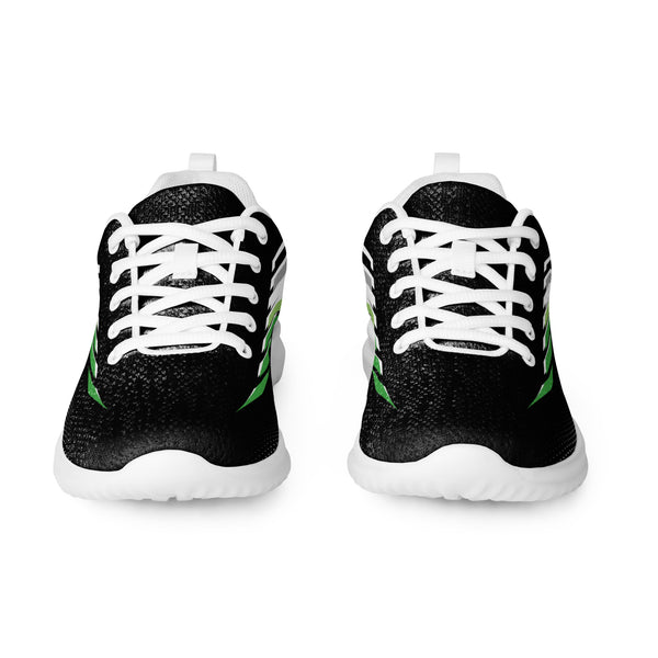 Aromantic Pride Modern Black Athletic Shoes