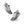 Load image into Gallery viewer, Asexual Pride Modern Gray Athletic Shoes
