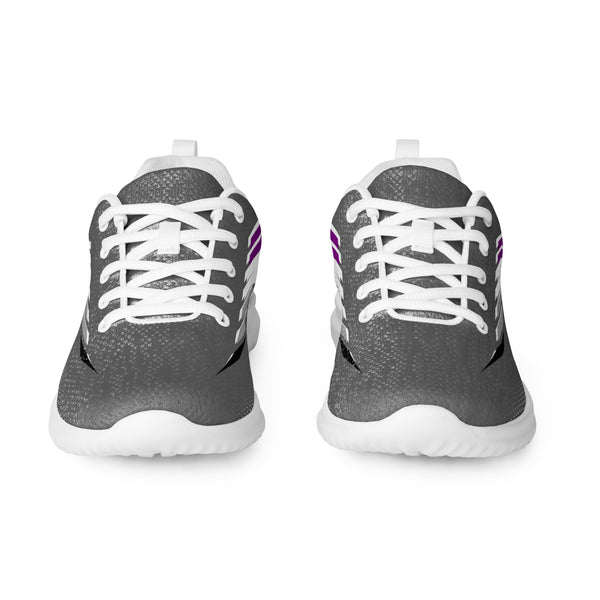 Asexual Pride Modern Gray Athletic Shoes