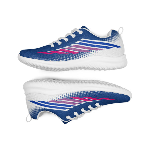 Bisexual Pride Modern Blue Athletic Shoes