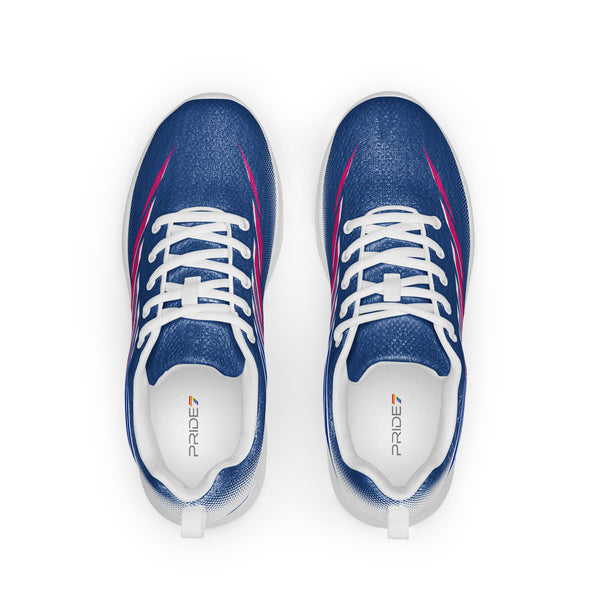 Bisexual Pride Modern Blue Athletic Shoes