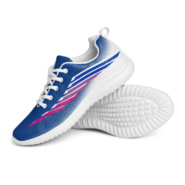 Bisexual Pride Modern Blue Athletic Shoes