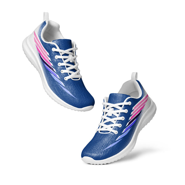 Omnisexual Pride Modern Navy Athletic Shoes