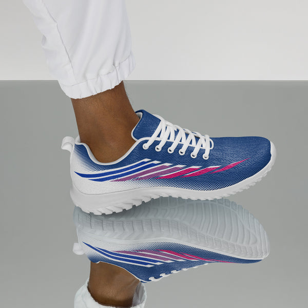 Bisexual Pride Modern Blue Athletic Shoes