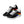 Load image into Gallery viewer, Gay Pride Colors Modern Black Athletic Shoes - Men Sizes
