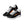 Load image into Gallery viewer, Original Gay Pride Colors Black Athletic Shoes - Men Sizes
