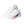 Cargar imagen en el visor de la galería, Genderfluid Pride Colors Original White Athletic Shoes
