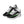 Load image into Gallery viewer, Aromantic Pride Modern Black Athletic Shoes
