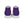 Charger l&#39;image dans la galerie, Bisexual Pride Colors Original Purple High Top Shoes - Men Sizes
