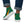 Cargar imagen en el visor de la galería, Gay Pride Colors Original Green High Top Shoes - Men Sizes
