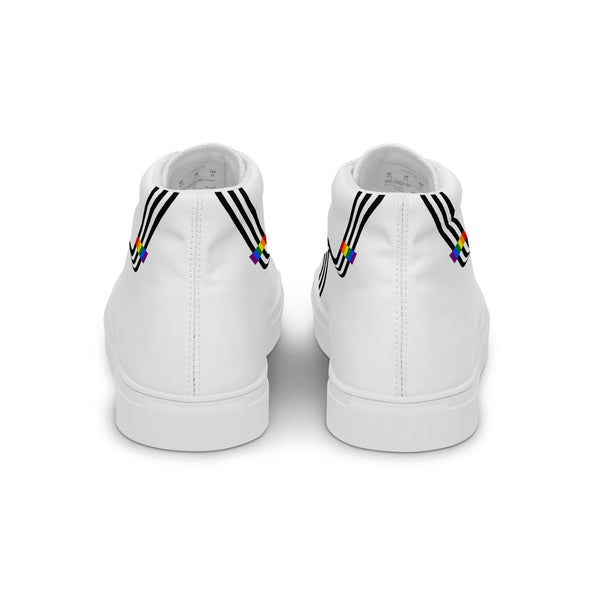 Original Ally Pride Colors White High Top Shoes - Men Sizes