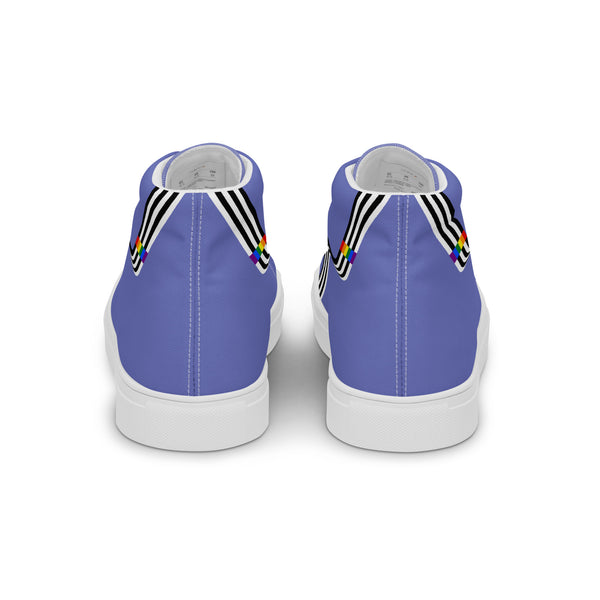 Original Ally Pride Colors Blue High Top Shoes - Men Sizes
