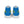Cargar imagen en el visor de la galería, Casual Intersex Pride Colors Blue High Top Shoes - Men Sizes
