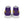 Laden Sie das Bild in den Galerie-Viewer, Casual Intersex Pride Colors Purple High Top Shoes - Men Sizes
