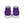 Carica l&#39;immagine nel Visualizzatore galleria, Trendy Bisexual Pride Colors Purple High Top Shoes - Men Sizes

