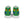 Carica l&#39;immagine nel Visualizzatore galleria, Modern Gay Pride Colors Green High Top Shoes - Men Sizes
