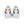 Charger l&#39;image dans la galerie, Modern Gay Pride Colors White High Top Shoes - Men Sizes

