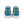 Carica l&#39;immagine nel Visualizzatore galleria, Modern Intersex Pride Colors Blue High Top Shoes - Men Sizes
