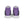 Cargar imagen en el visor de la galería, Asexual Pride Colors Modern Purple High Top Shoes - Men Sizes
